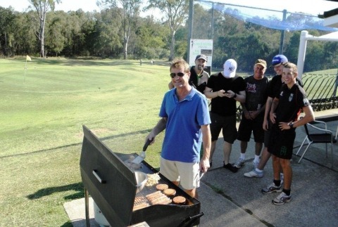 Tony boys Chook run BBQ